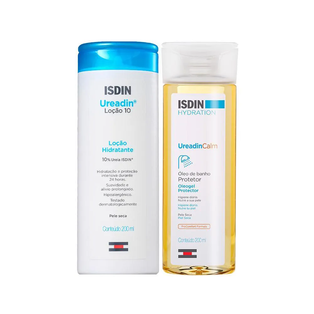 KIT ISDIN CORPORAL UREADIN - ÓLEO DE BANHO E LOçãO HIDRATANTE