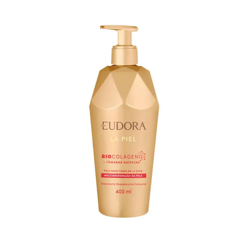 EUDORA LA PEIL BIOCOLáGENO + TâMARAS EGíPCIAS HIDRATANTE DESODORANTE CORPORAL 400ML