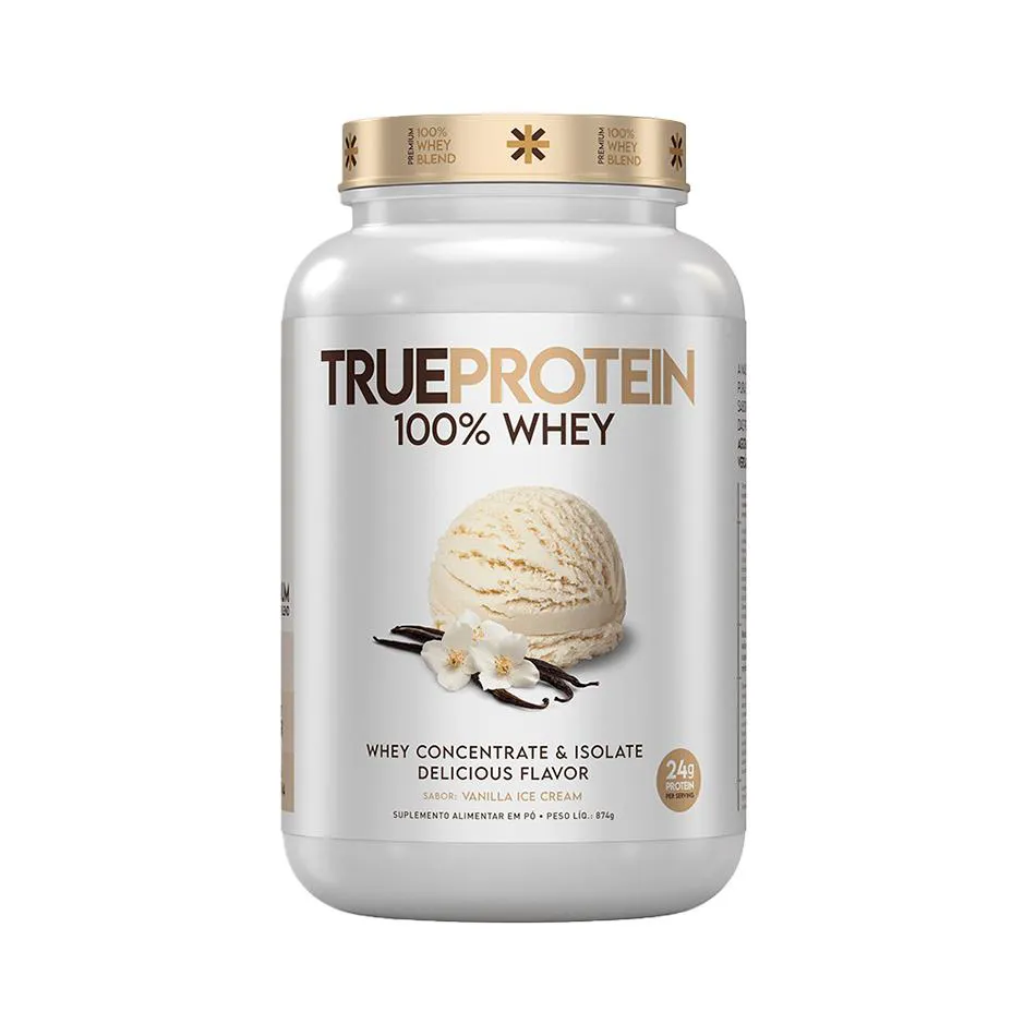 PROTEINA TRUE PROTEIN 100% WHEY VANILLA ICE CREAM 874G TRUE SOURCE