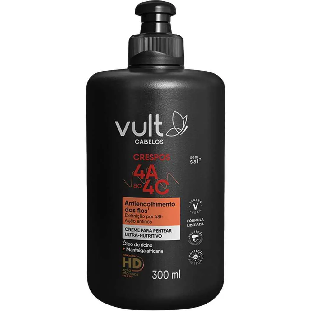 CREME PARA PENTEAR VULT CRESPOS 300ML