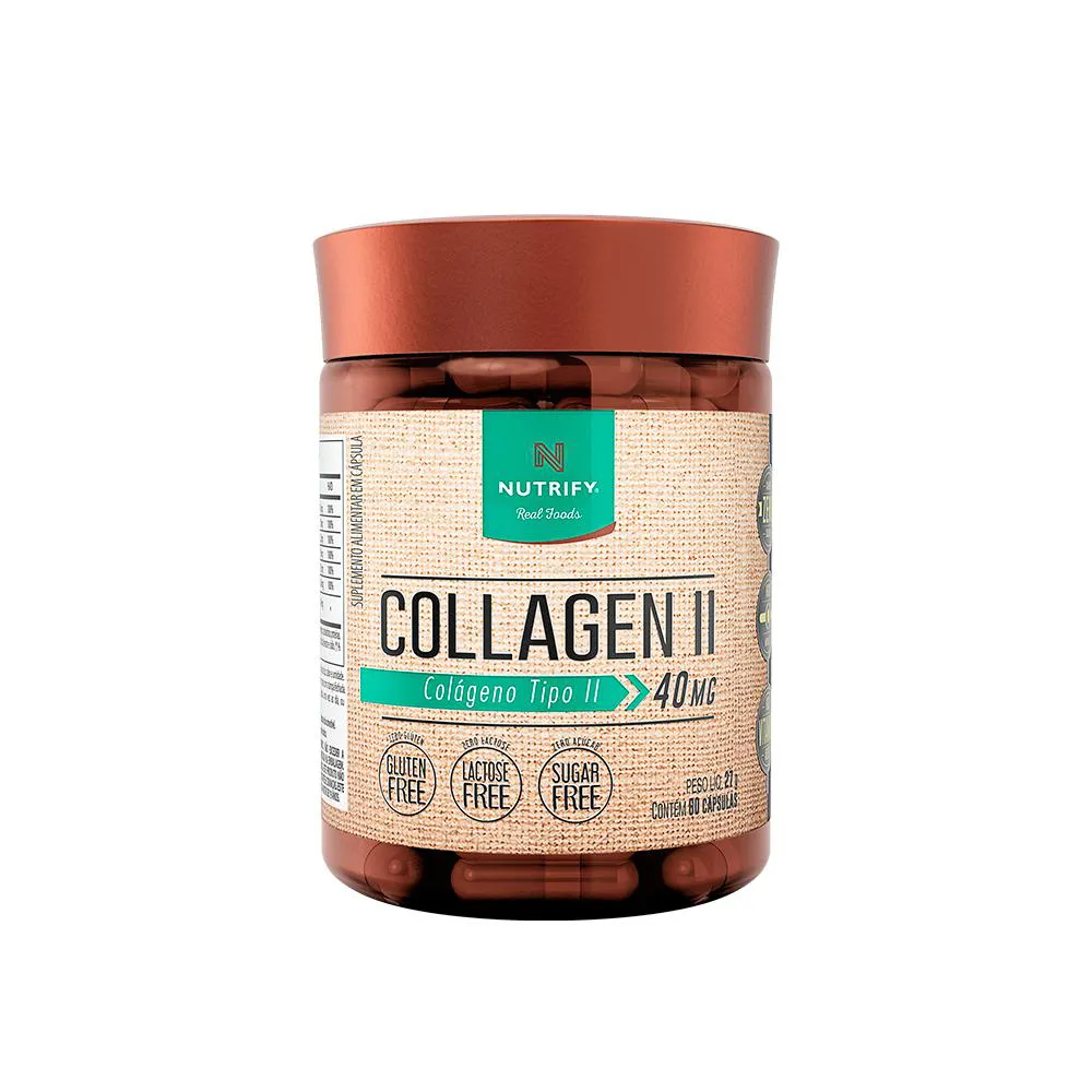 COLLAGEN JOINT TIPO 2 40MG 60 CAPSULAS - NUTRIFY