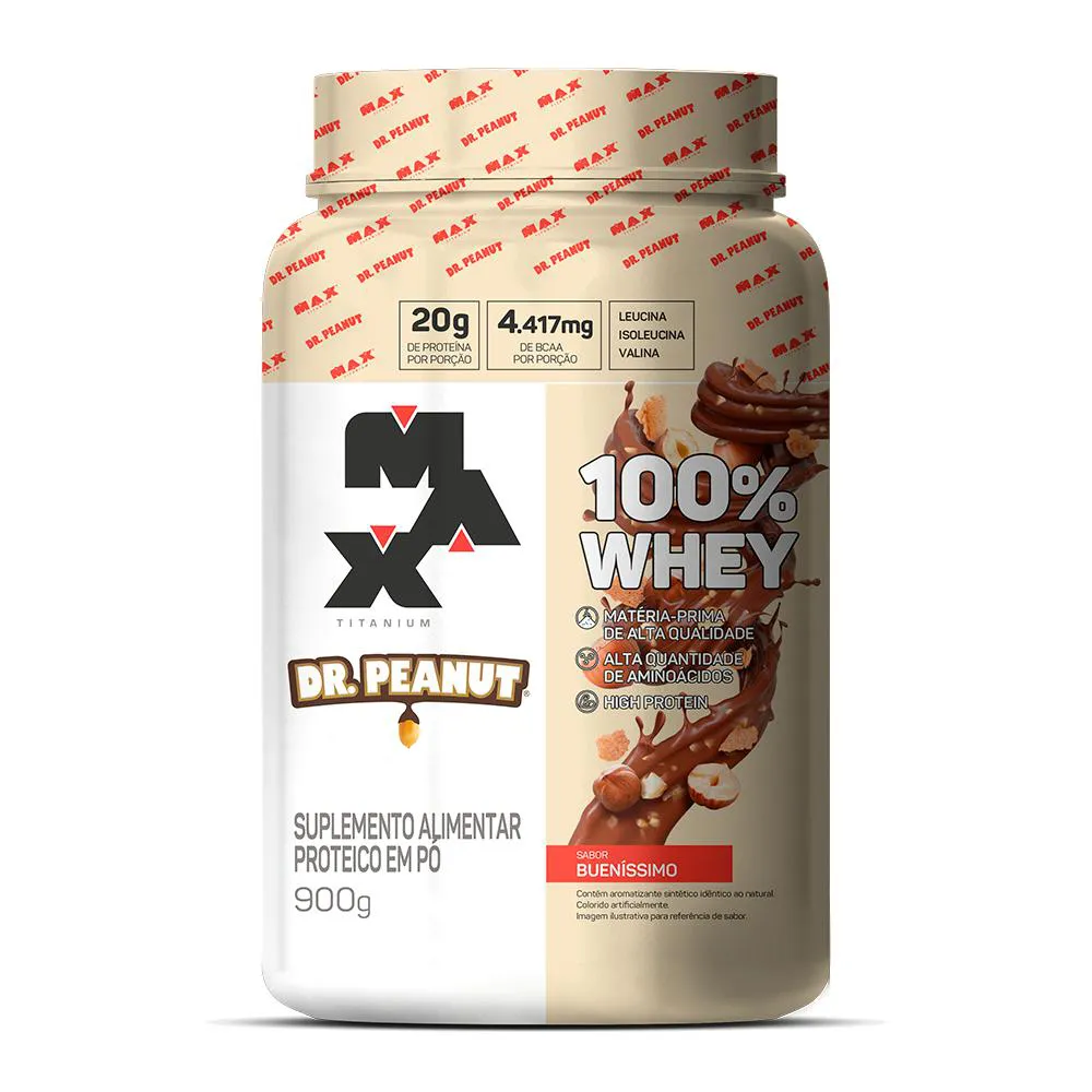 100% WHEY DR. PEANUT POTE 900G BUENÍSSIMO
