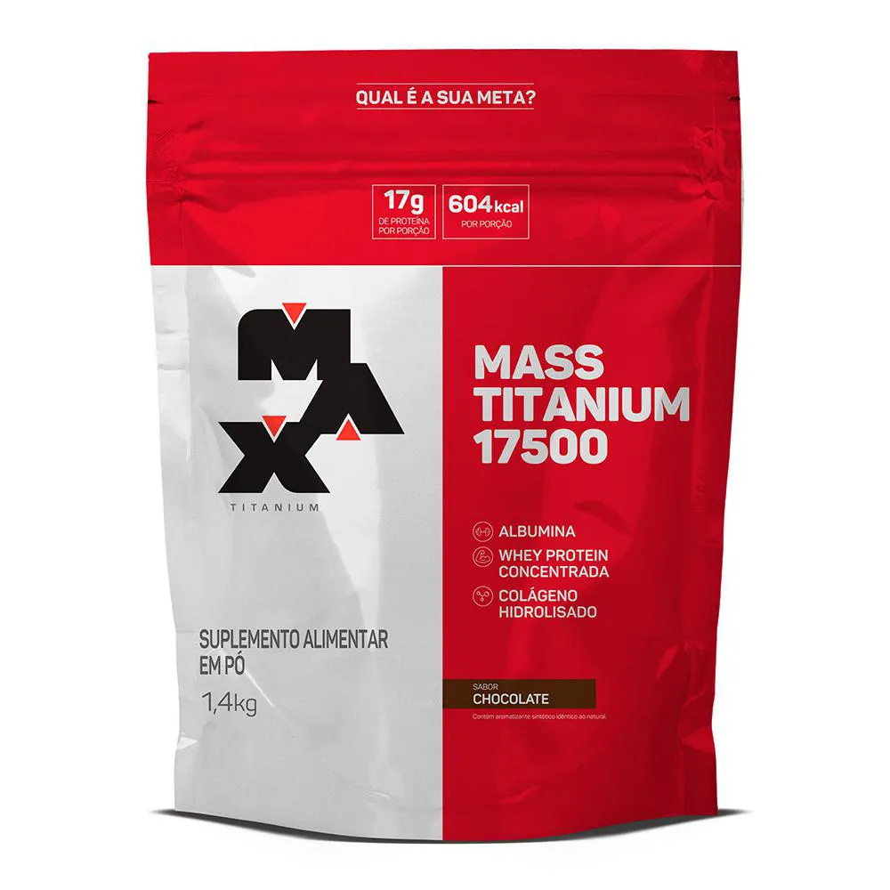MASS TITANIUM 17500 REFIL 1,4KG - CHOCOLATE