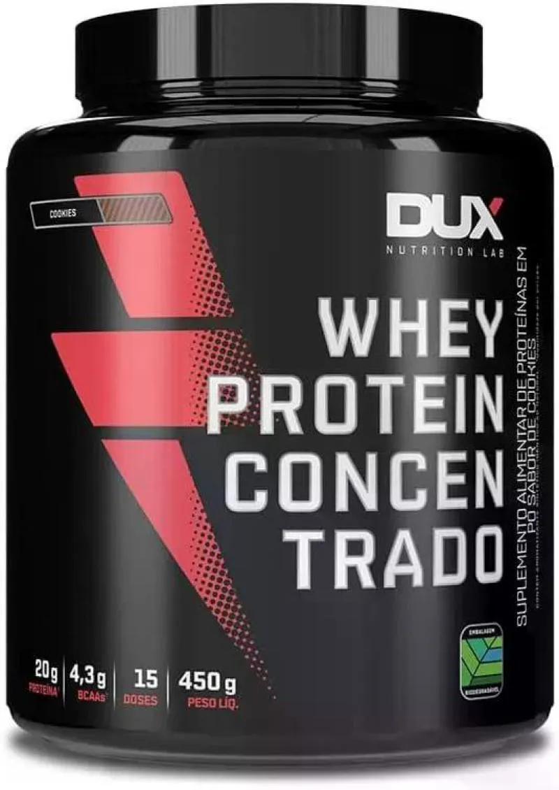 WHEY PROTEIN CONCENTRADO DUX COOKIES 450G