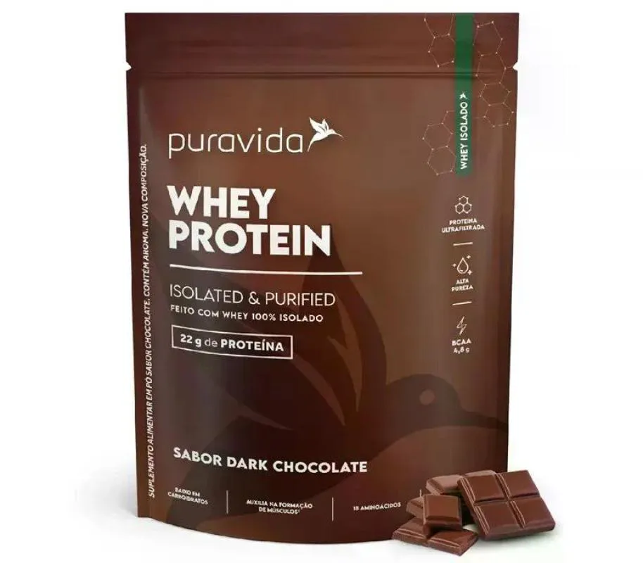 WHEY PROTEIN ISOLATED PURAVIDA CHOCOLATE 450G