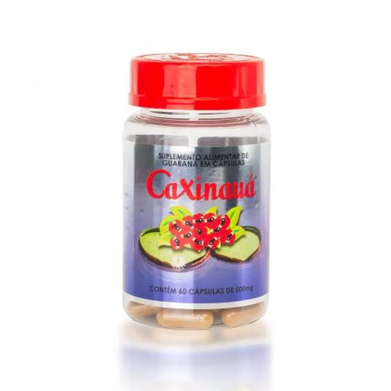 GUARANá CAXINAUá 500MG 60 CáPSULAS