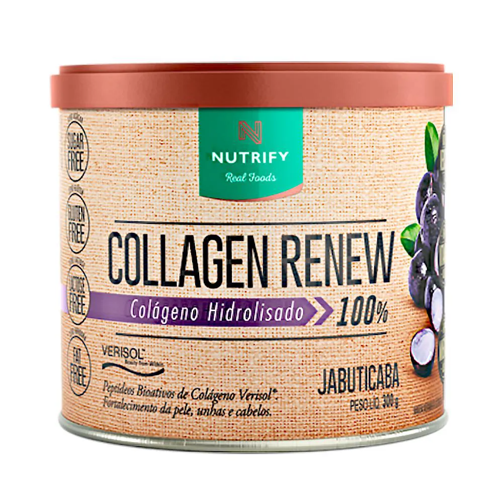 COLLAGEN RENEW COLáGENO HIDROLISADO JABUTICABA NUTRIFY 300G