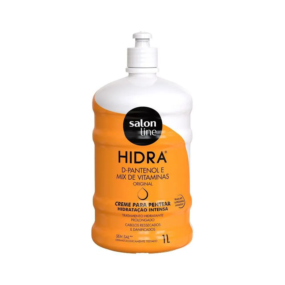 CREME PARA PENTEAR HIDRA HIDRATAçãO INTENSA SALON LINE 1 LITRO