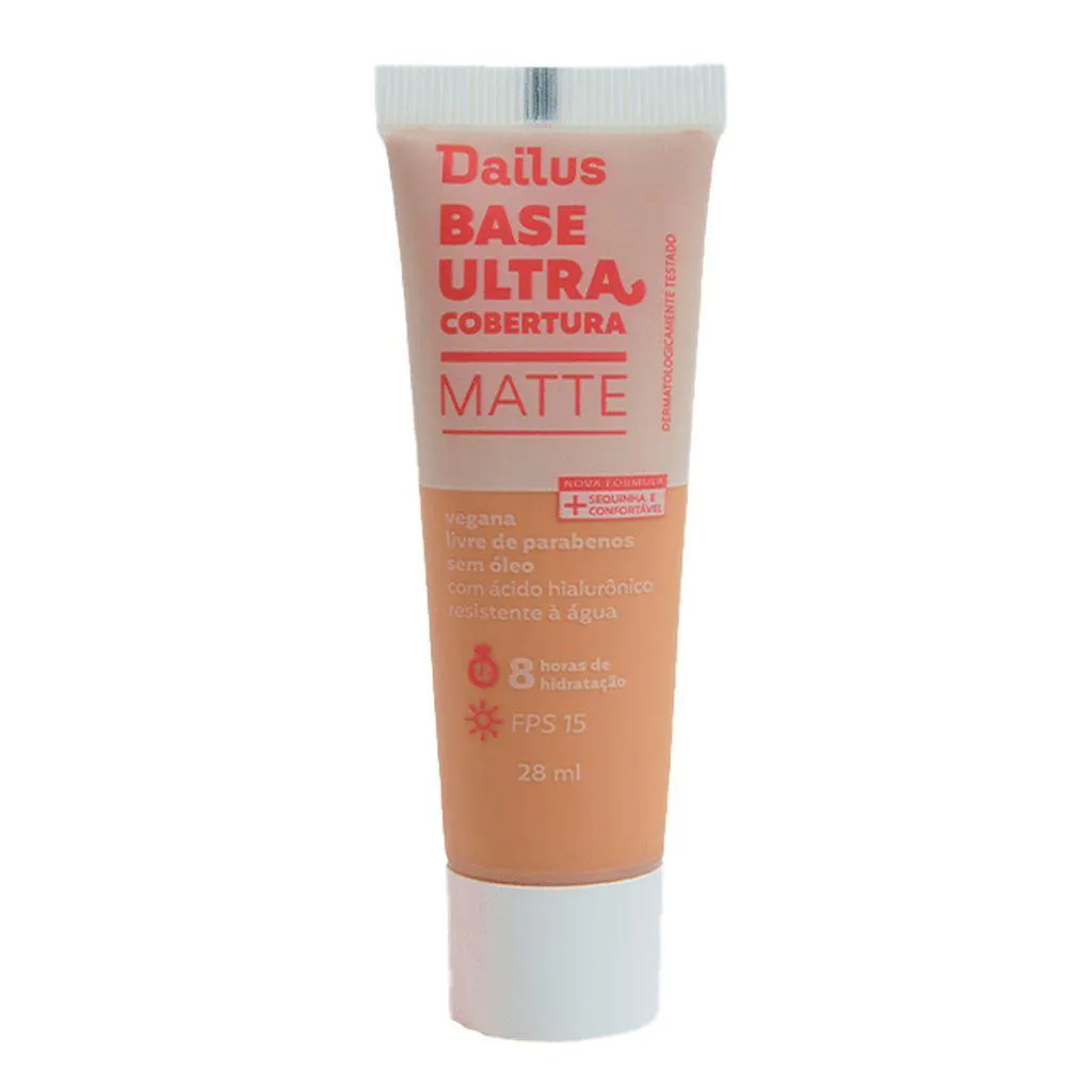 BASE LíQUIDA DAILUS MATTE ULTRA COBERTURA MEDIO D06