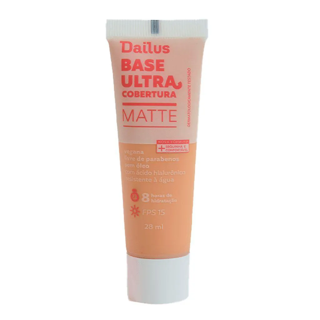 BASE LíQUIDA DAILUS MATTE ULTRACOBERTURA MéDIO D05
