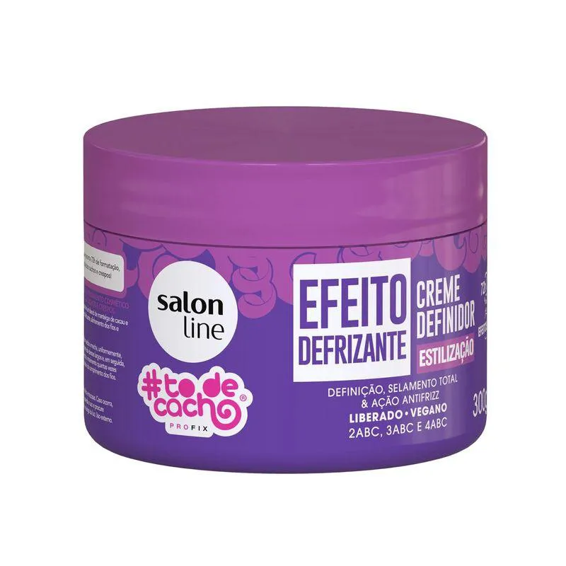 CREME DEFINIDOR #TODECACHO EFEITO DEFRIZANTE 300G