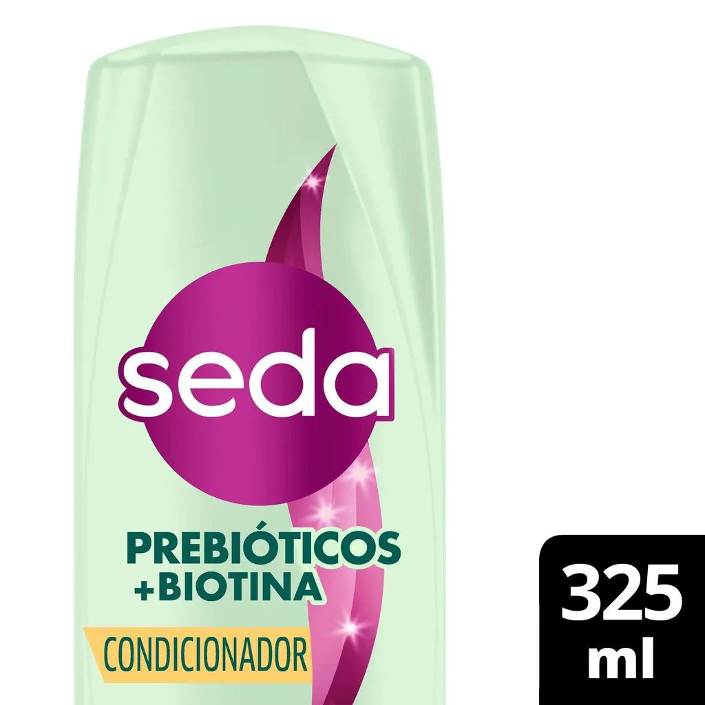 CONDICIONADOR SEDA PREBIOTICO + BIOTINA 325ML