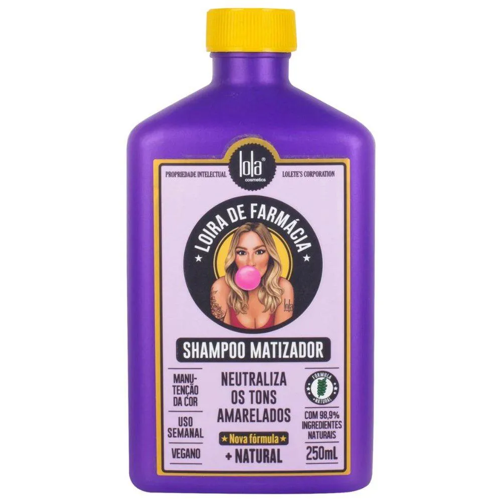 SHAMPOO LOLA MATIZADOR LOIRA FARMáCIA 250ML