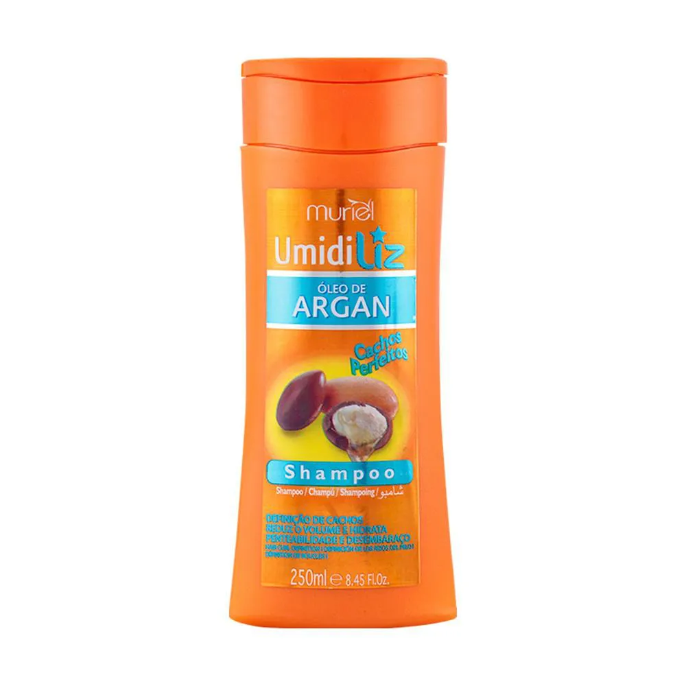 SHAMPOO MURIEL UMIDILIZ ÓLEO ARGAN 250ML