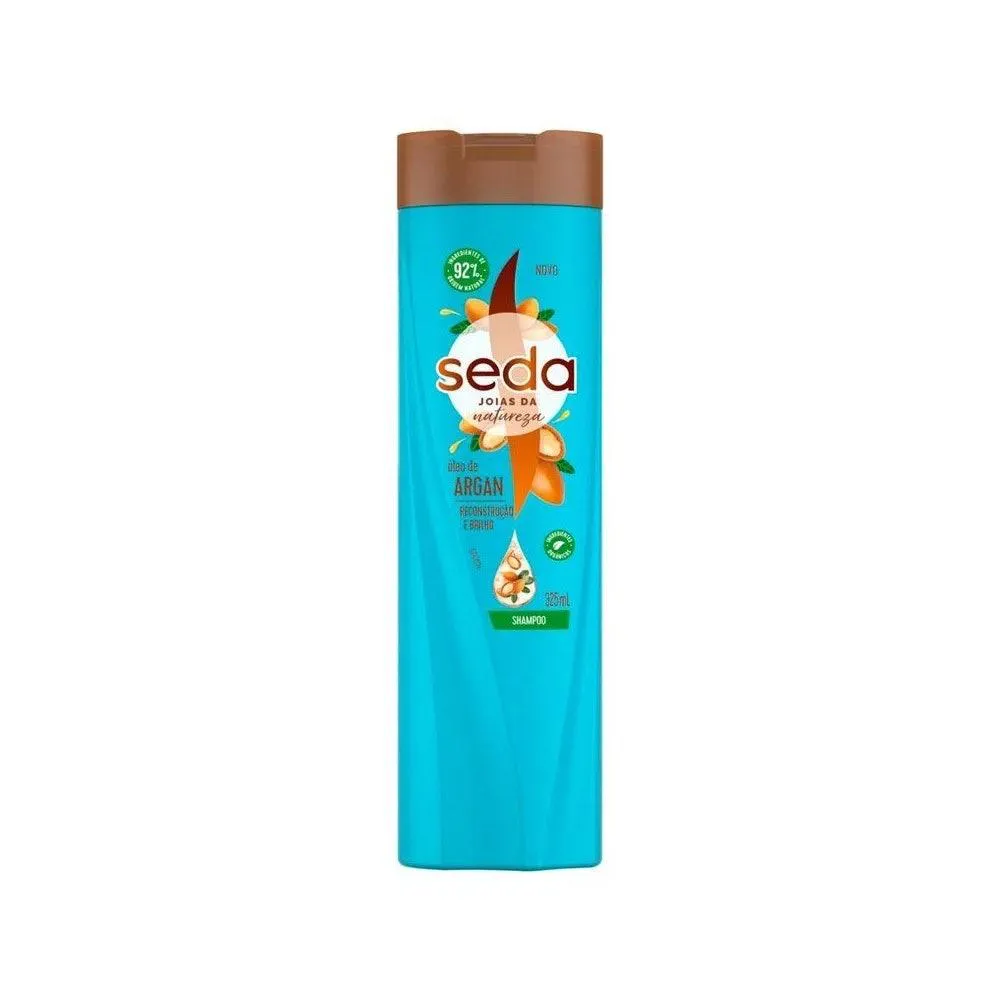 SHAMPOO BOMBA DE ARGAN 325ML SEDA
