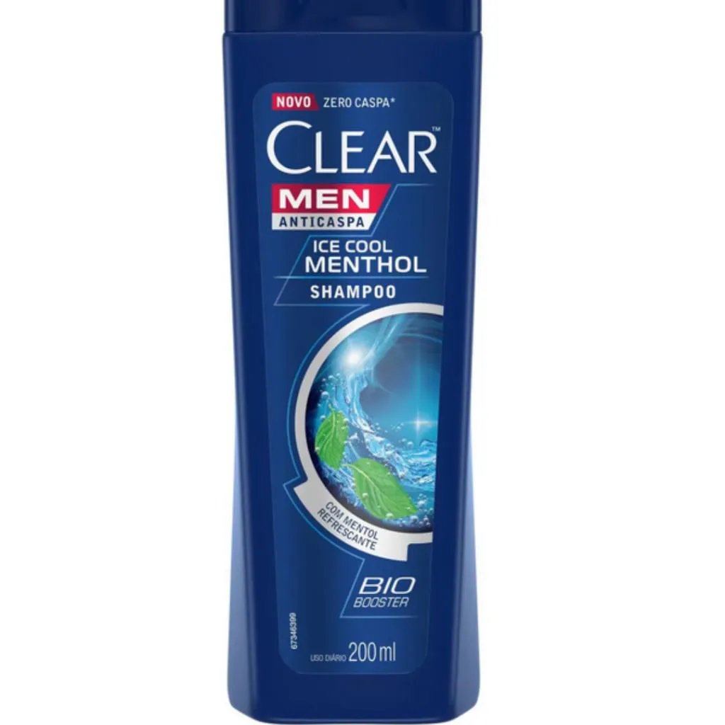 SHAMPOO CLEAR MEN ANTIC ICE MENTHOL 200ML