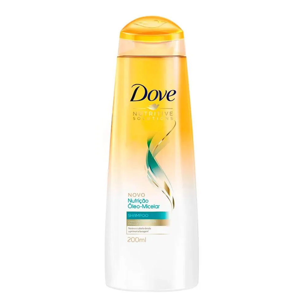 Shampoo Dove Nutrição Óleo-Micelar Leveza 200ml