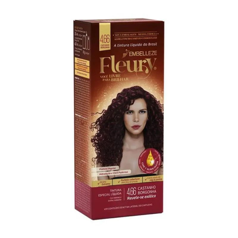 TINTURA FLEURY 4.66  CASTANHO BORGONHA