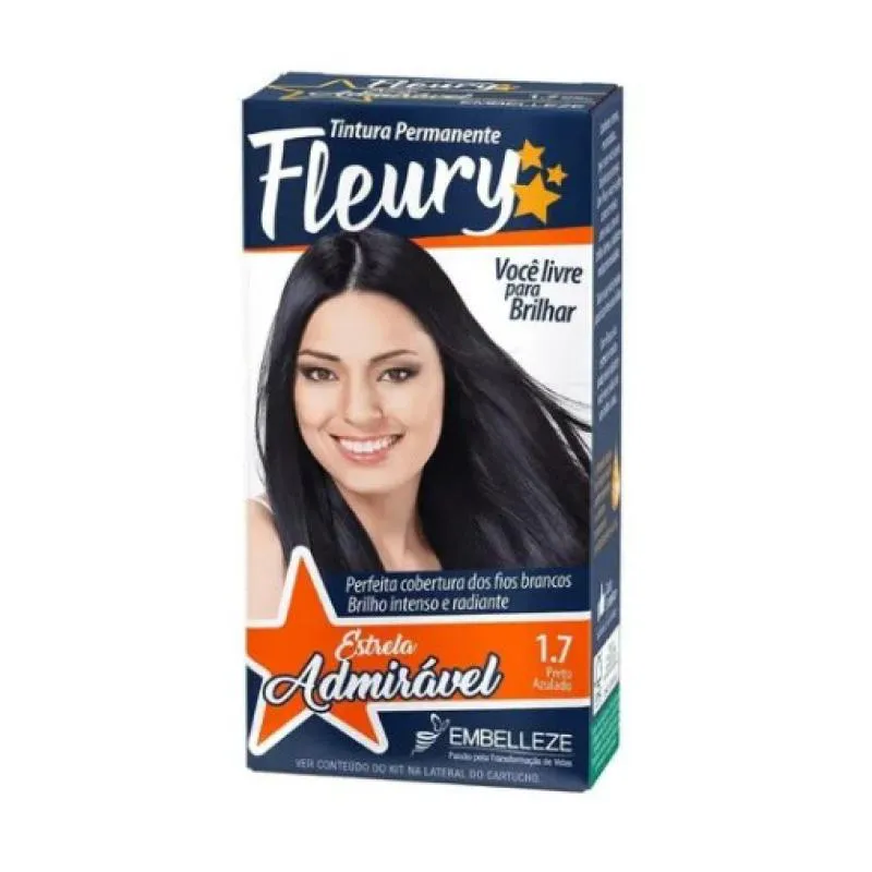 TINTURA FLEURY 1.7 PRETO AZULADO