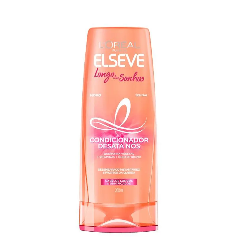 Condicionador Elseve Longo dos Sonhos Hidratação Profunda 200ml