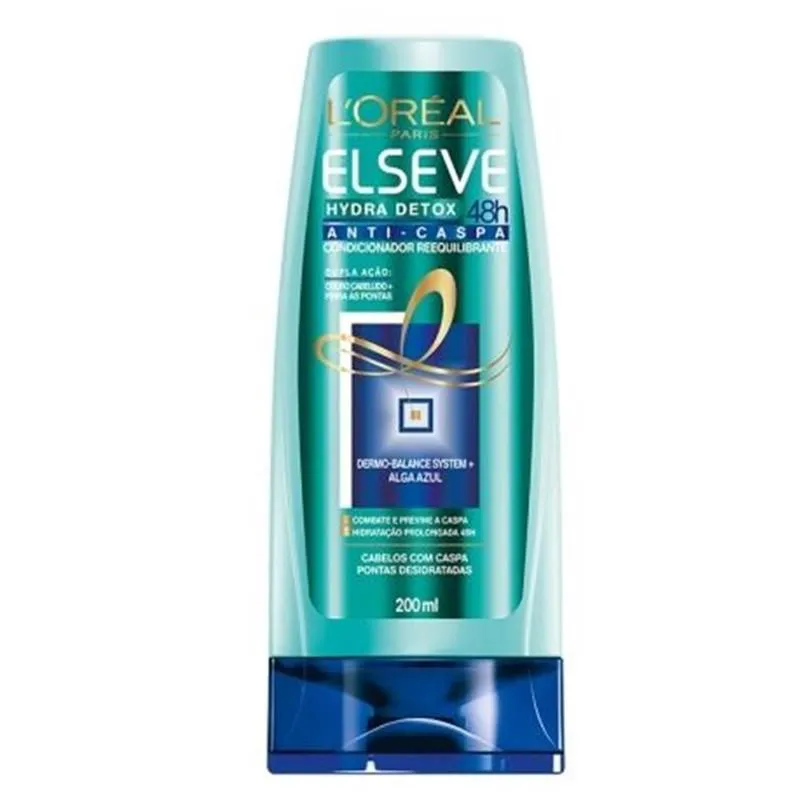 CONDICIONADOR ELSEVE HYDRA DETOX ANTICASPA 200ML