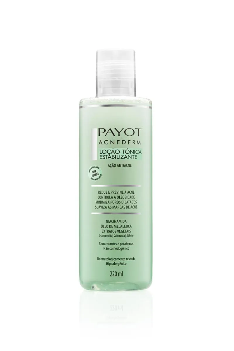 LOçãO TôNICA ESTABILIZANTE ACNEDERM 220ML