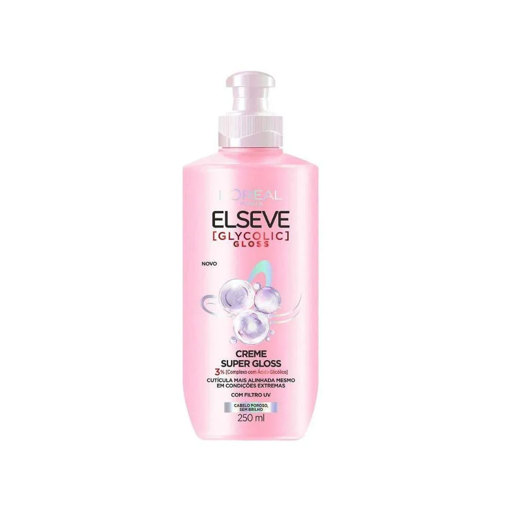 CREME PARA PENTEAR ELSEVE GLYCOLIC GLOSS 250ML