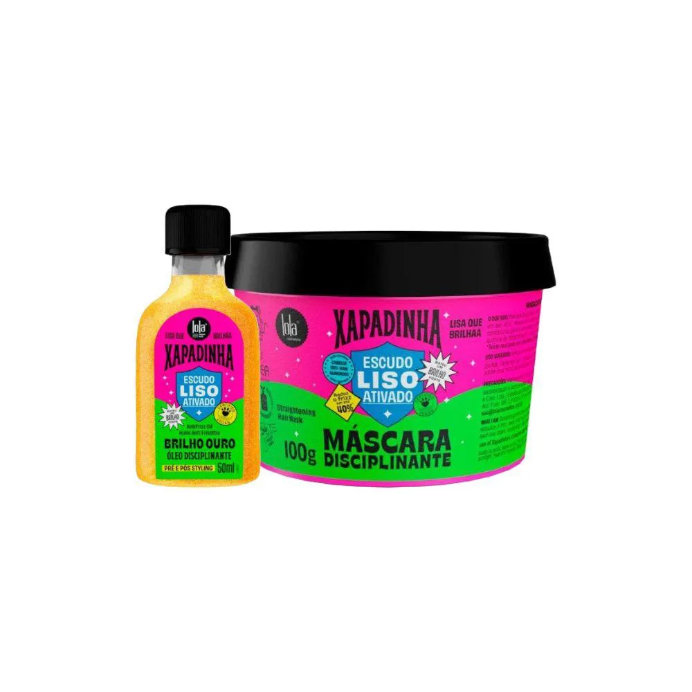 KIT LOLA XAPADINHA MASCARA E OLEO (2 PRODUTOS)