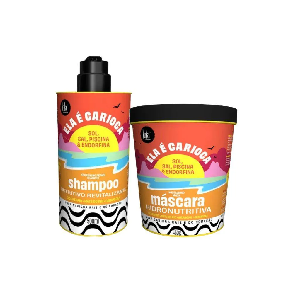 KIT LOLA ELA é CARIOCA (2 PRODUTOS)
