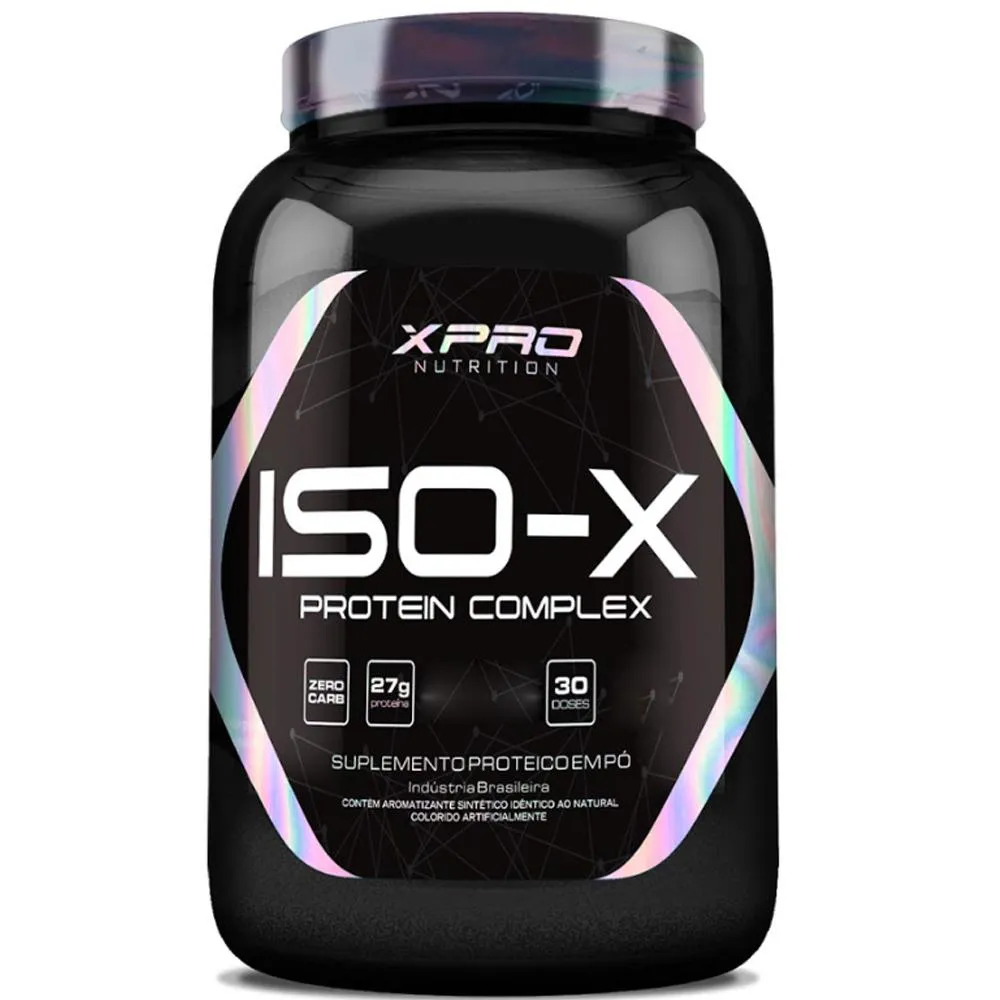 WHEY PROTEIN ISO - X COMPLEX 900G - XPRO NUTRITION Morango