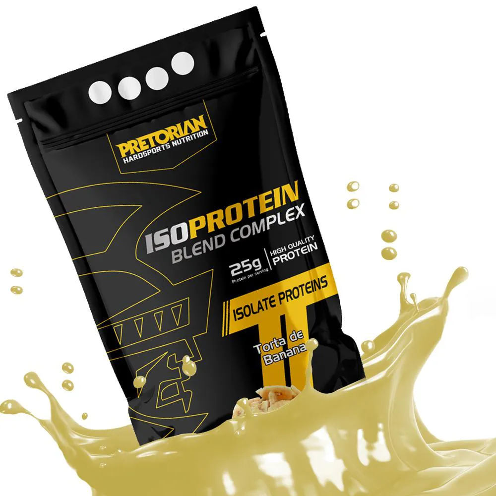 WHEY PROTEIN ISOLADO ISO BLEND COMPLEX 2KG - PRETORIAN Torta DE Banana
