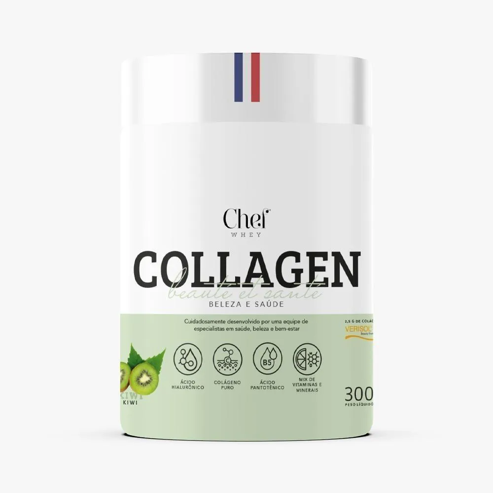 COLáGENO VERISOL® COLLAGEN BEAUTE ET SANTE 300G - CHEF WHEY Kiwi