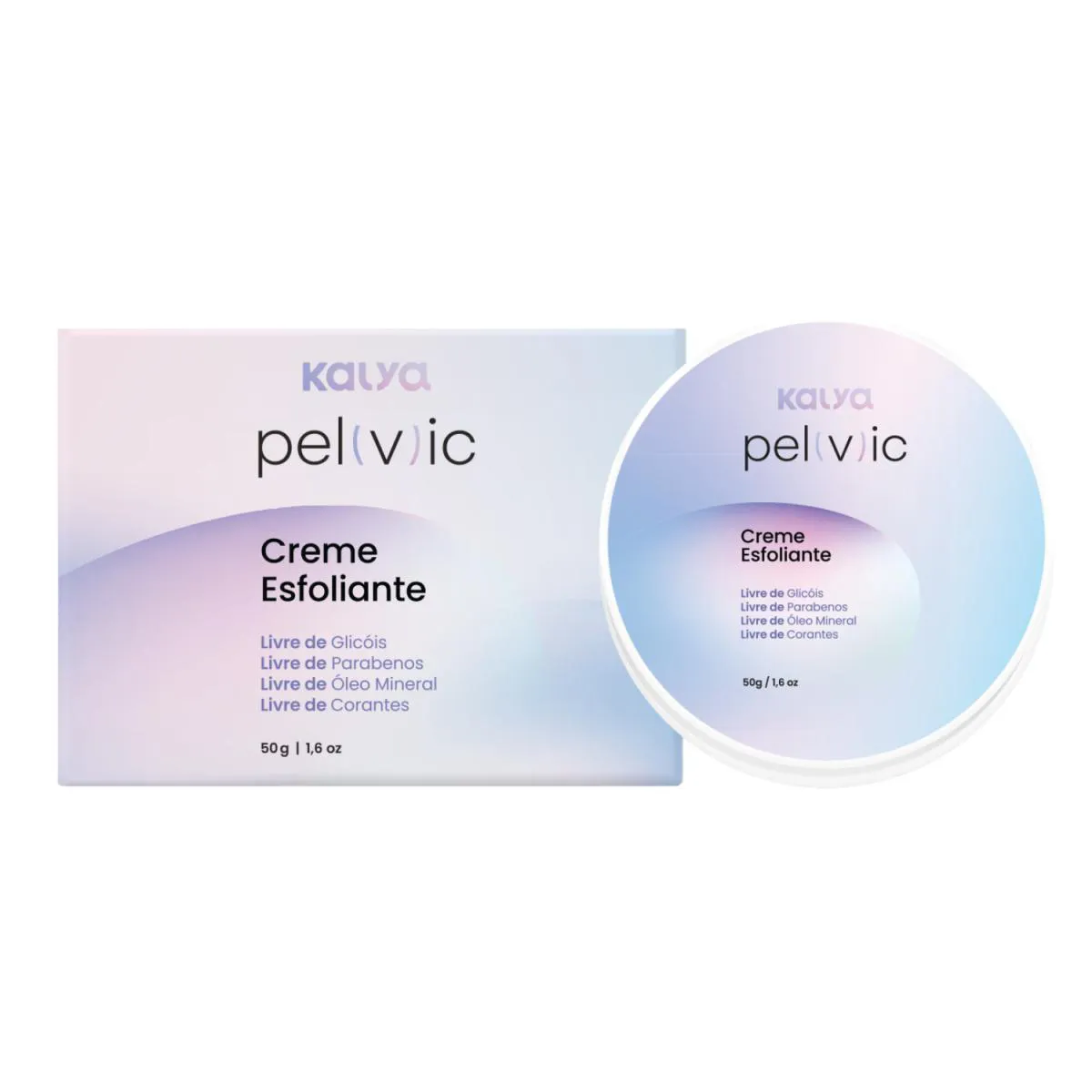 CREME ESFOLIANTE ÍNTIMO PELVIC 50GR - KALYA