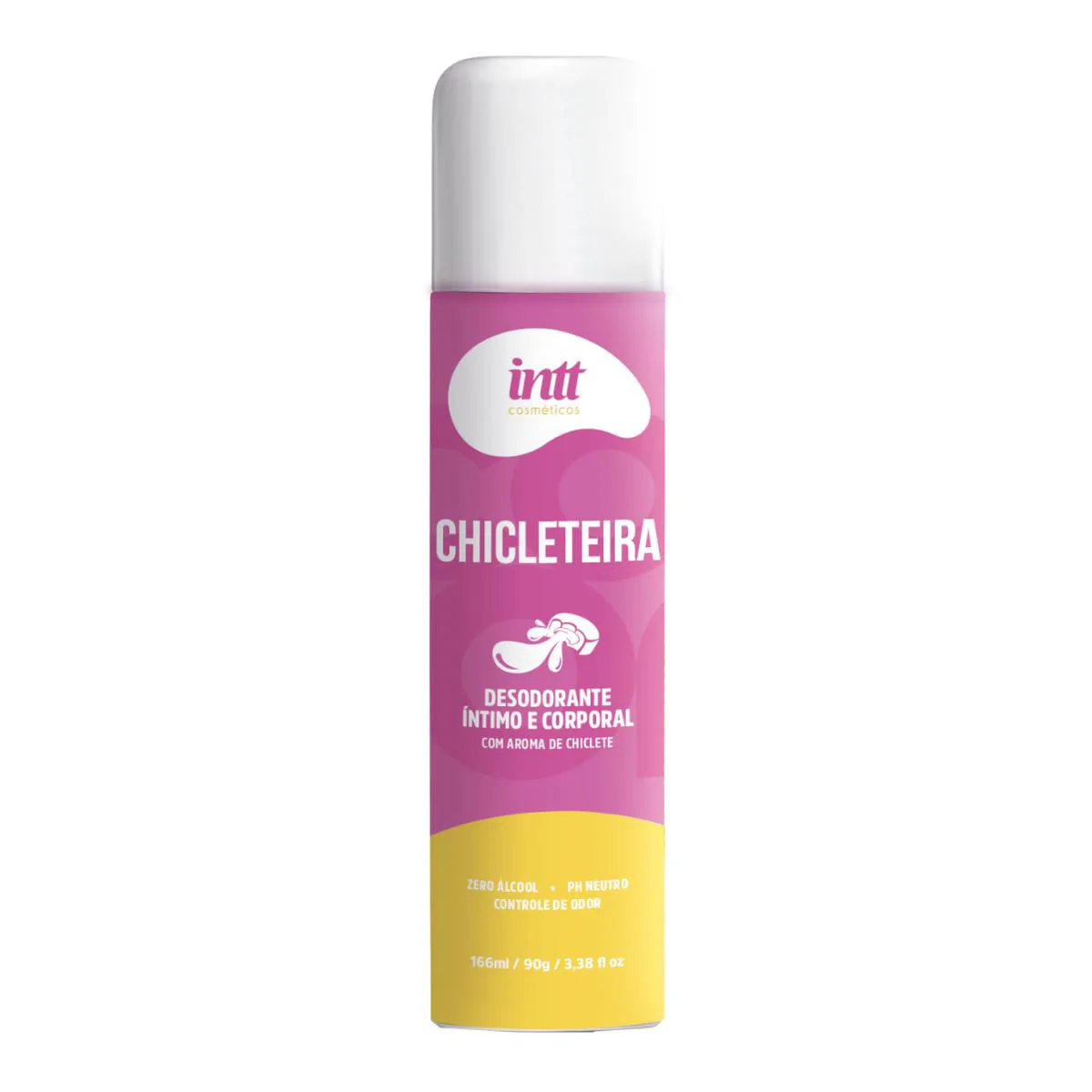 DESODORANTE ÍNTIMO E CORPORAL CHICLETEIRA - INTT