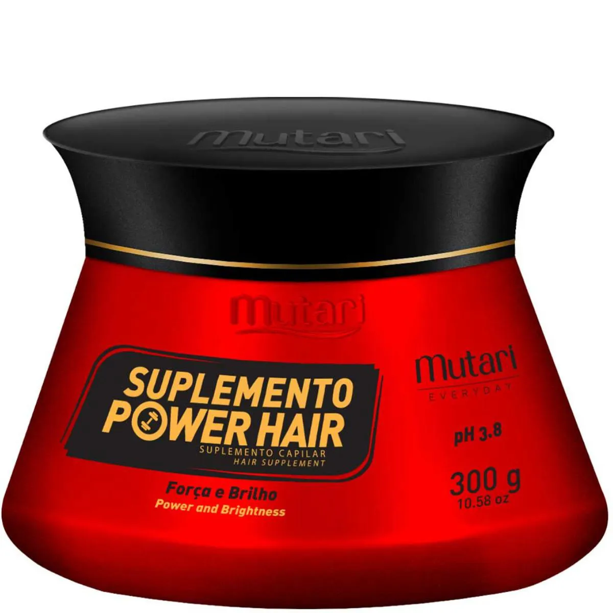 SUPLEMENTO CAPILAR POWER HAIR 300G - MUTARI