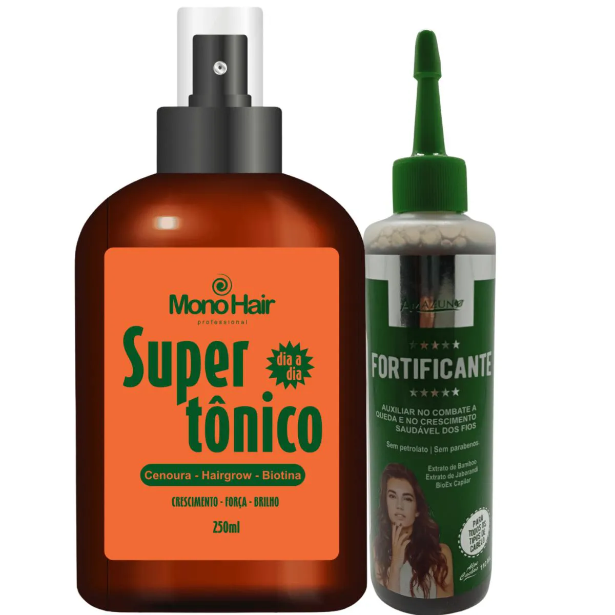 TôNICO PODEROSO ANTI QUEDA 250ML - TôNICO FORTIFICANTE 110ML