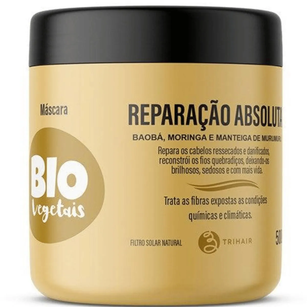 MASCARA REPARAçãO ABSOLUTA BIOVEGETAIS - 500G