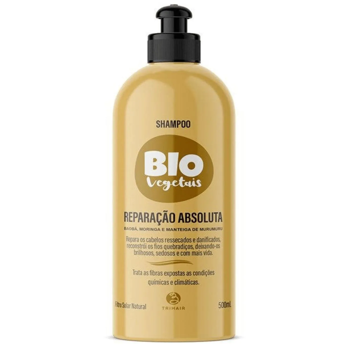 SHAMPOO REPARAçãO ABSOLUTA BIOVEGETAIS - 500ML