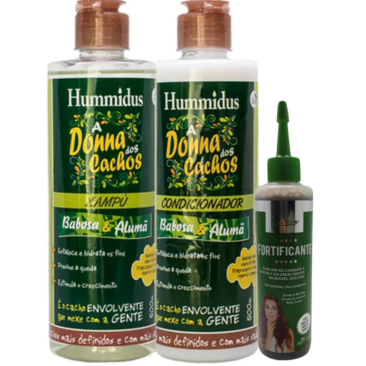 SHAMPOO E CONDICIONADOR BABOSA 500ML - TôNICO FORTIFICANTE