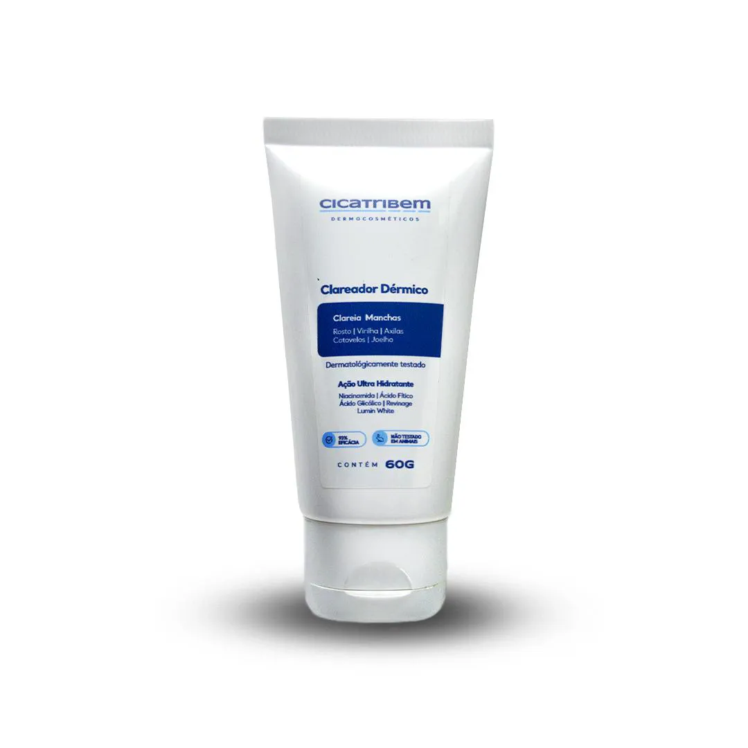 CREME CLAREADOR DéRMICO DE MANCHAS PARA VIRILHA, AXILAS E MELASMA 60G - CICATRIBEM Baunilha