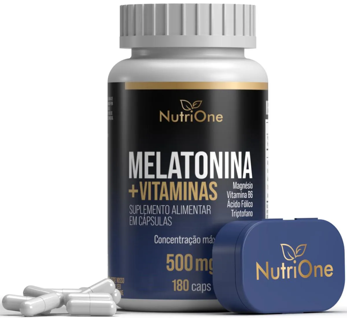 MELATONINA 180 CáPSULAS - NUTRIONE