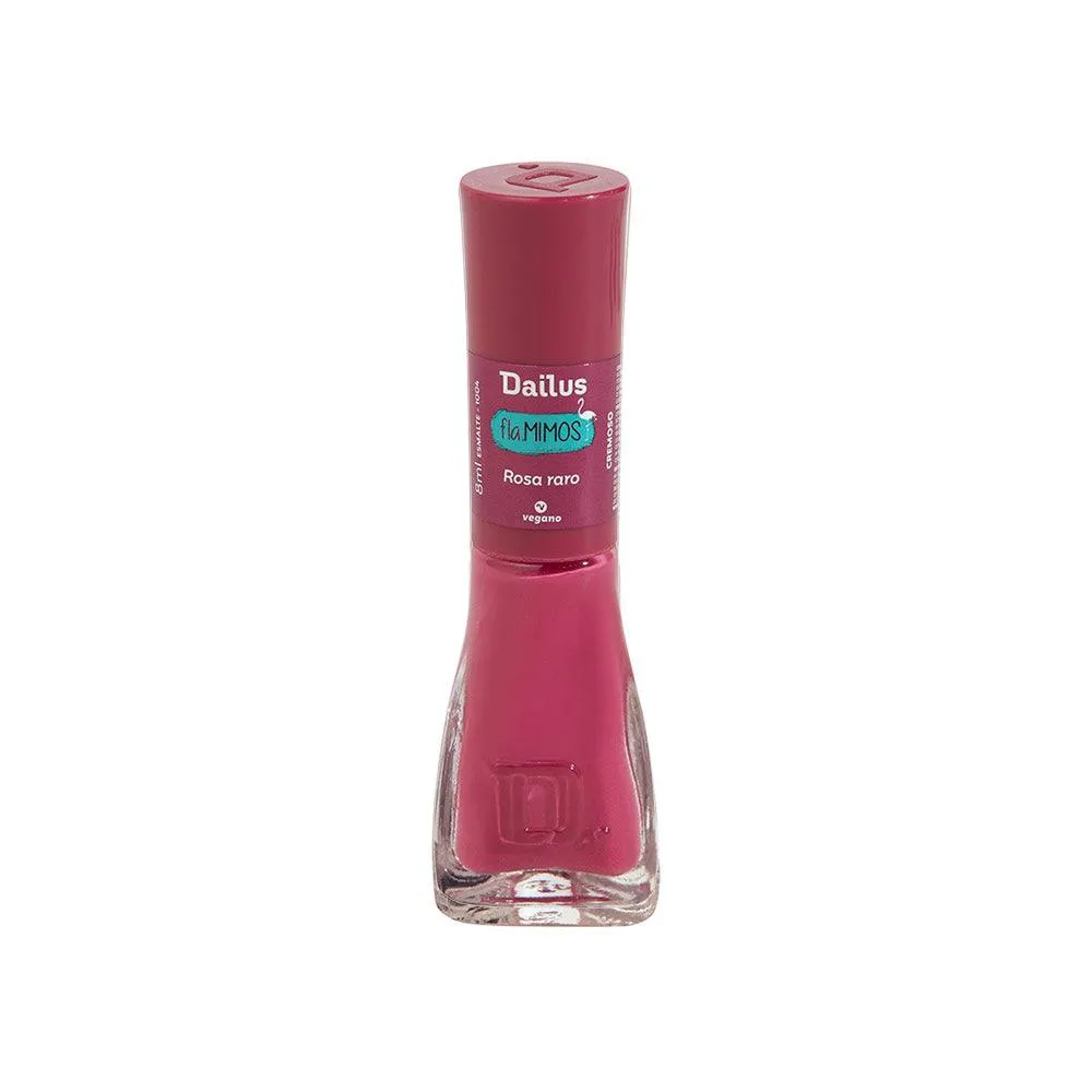 ESMALTE DAILUS COLEçãO FLA.MIMOS -  ROSA RARO