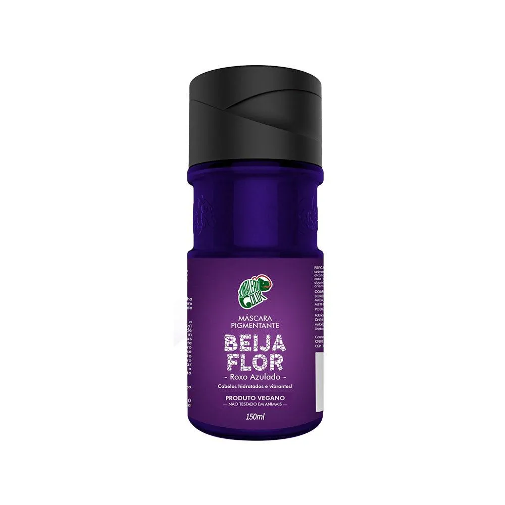 MáSCARA TRATAMENTO CAPILAR KAMALEãO COLOR PIGMENTO BEIJA FLOR 150ML 14547