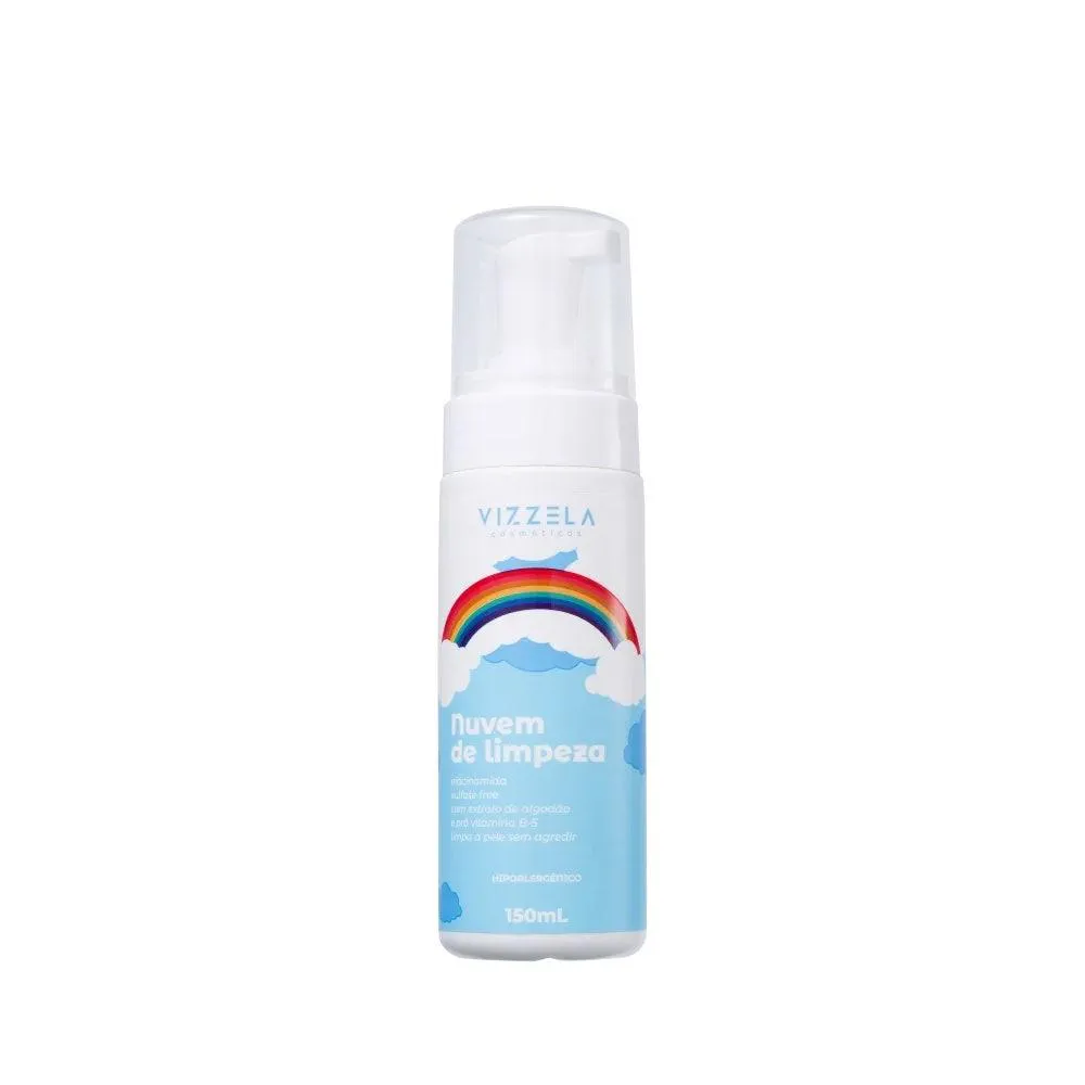 ESPUMA LIMPEZA FACIAL VIZZELA NUVEM 150ML
