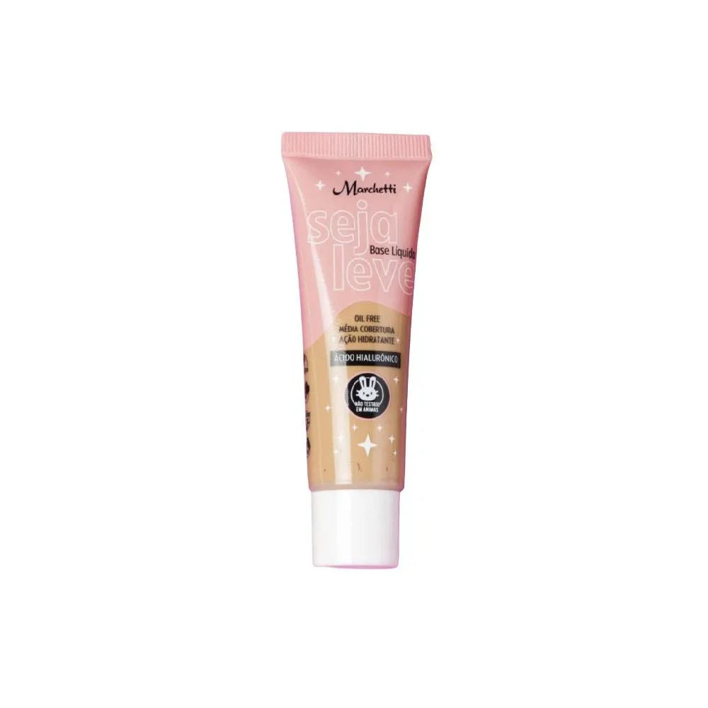 BASE FACIAL MARCHETTI LíQUIDA SEJA LEVE BEGE MéDIO II