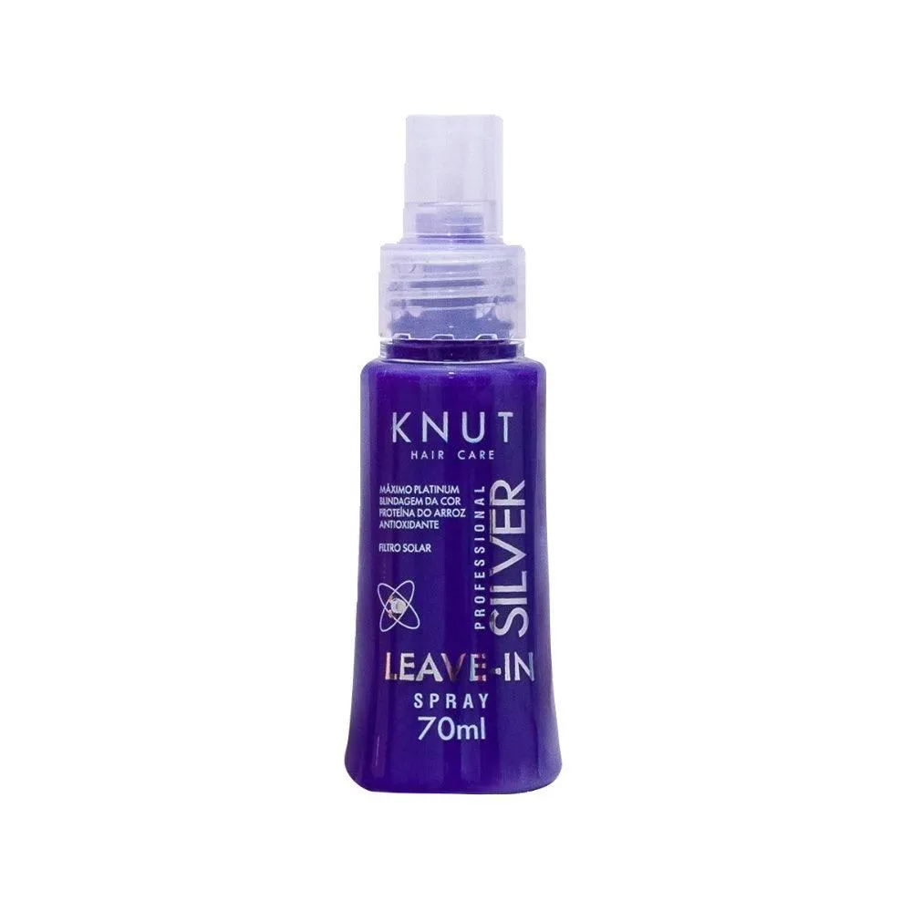 CREME DE PENTEAR LEAVE IN SILVER KNUT 70ML