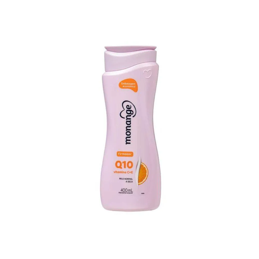 CREME DE HIDRATAçãO MONANGE FIRMADOR Q10 VITAMINA C 400ML