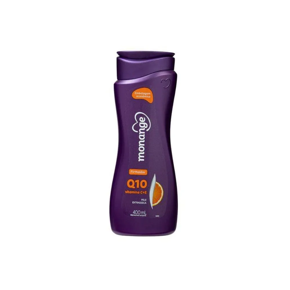 CREME DE HIDRATAçãO MONANGE HIDRATANTE FIRMADOR Q10 VITAMINA C 400ML