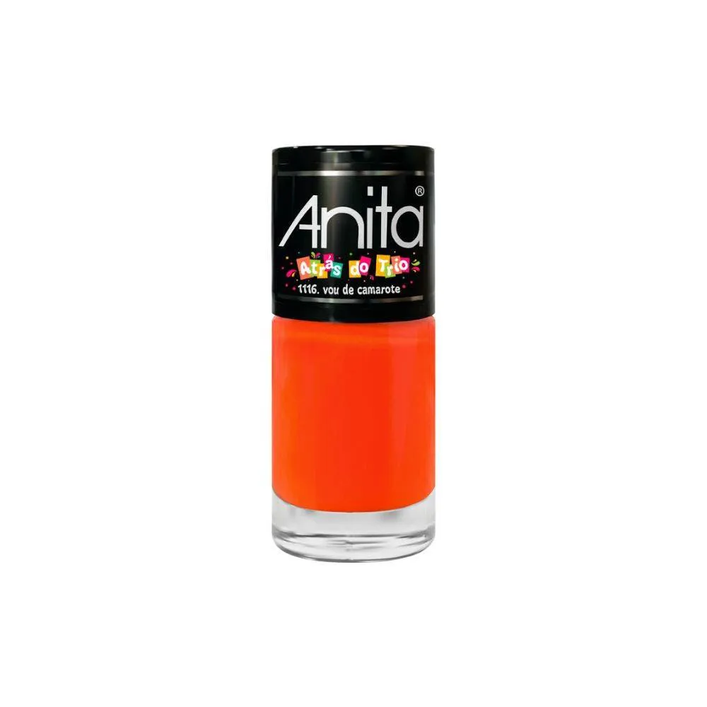 ESMALTE ANITA CREMOSO ATRáS DO TRIO VOU DE CAMAROTE 10ML