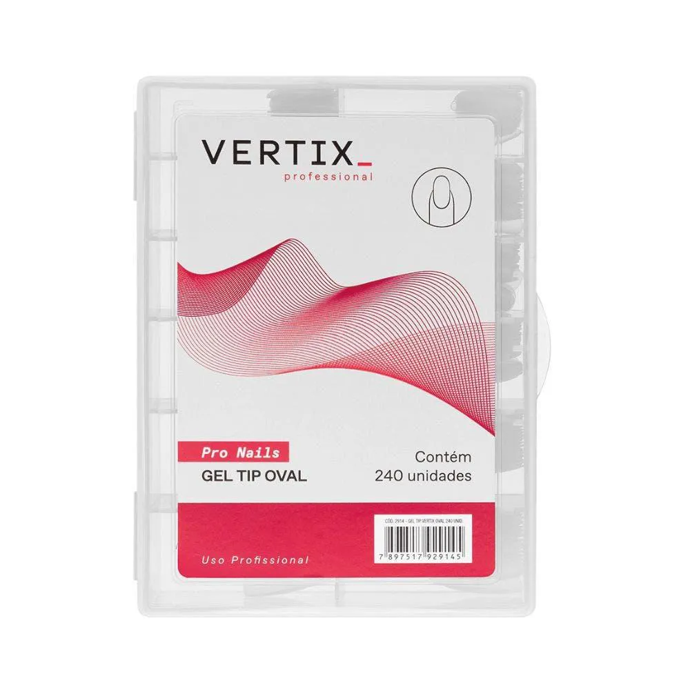 GEL TIP VERTIX OVAL 240UN